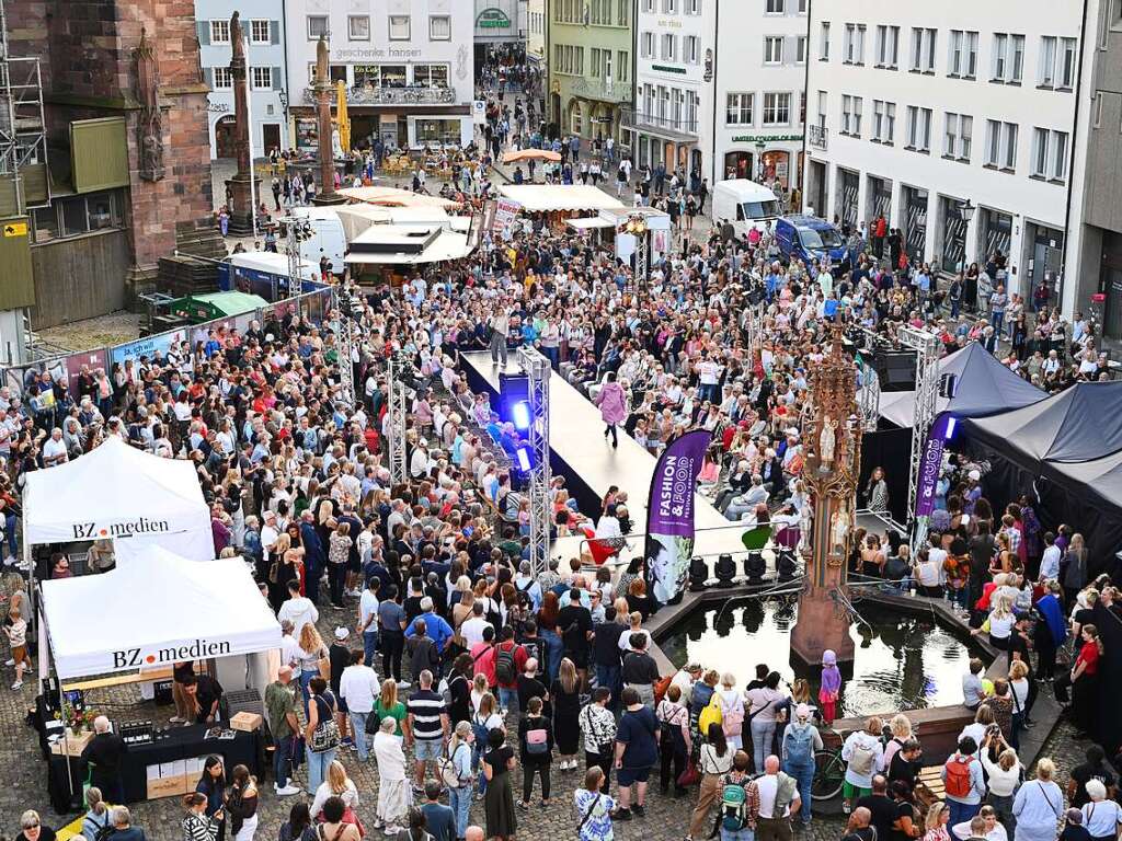 Fashion & Food Festival in der Freiburger Innenstadt