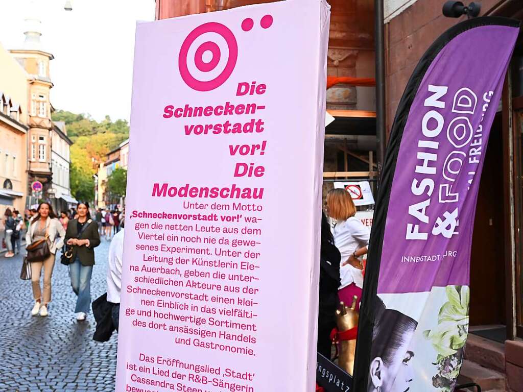 Fashion & Food Festival in der Freiburger Innenstadt