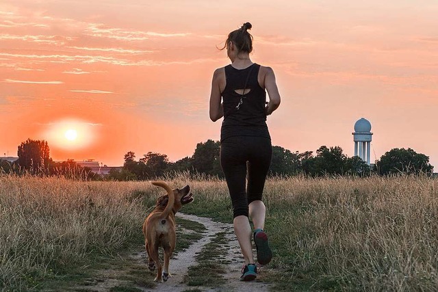 Eine gemtliche Runde Joggen.  | Foto: Robert Gnther (dpa)