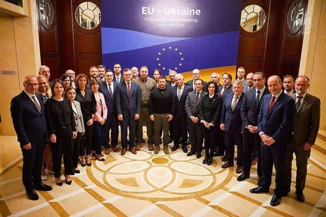 Historische Reise : EU-Außenminister besuchen gemeinsam Kiew