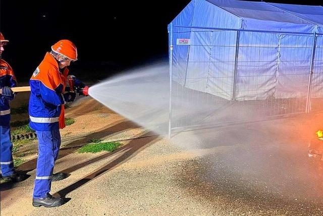 Jugendfeuerwehr Steinen absolviert 24-Stunden-bung