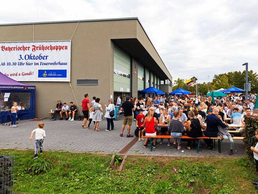 Weit ber 1000 Besucher fanden den Weg zum Marcher Gertehaus.