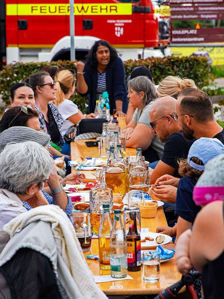 Weit ber 1000 Besucher fanden den Weg zum Marcher Gertehaus.