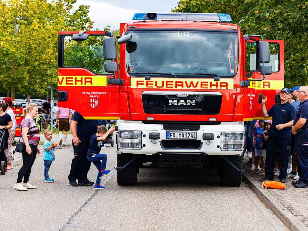 Weit ber 1000 Besucher fanden den Weg zum Marcher Gertehaus.