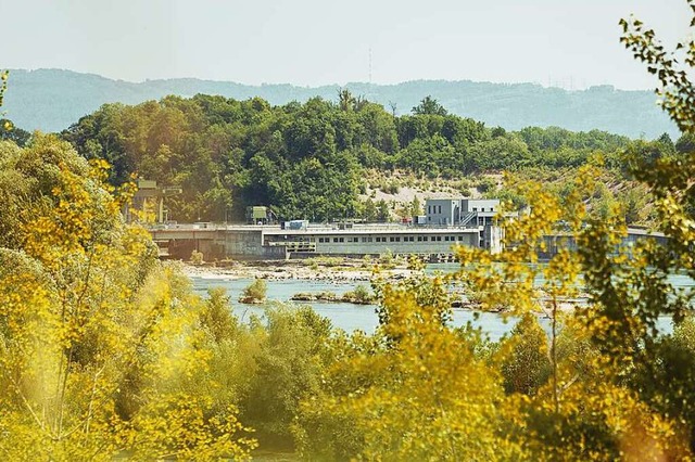 Das Laufwasserkraftwerk in Rheinfelden  | Foto: Energiedienst