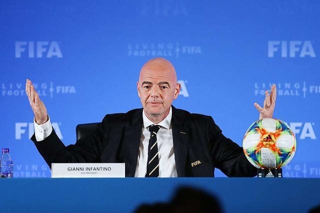 Die Fußball-WM 2030 wird mit Spielen auf drei Kontinenten ausgetragen