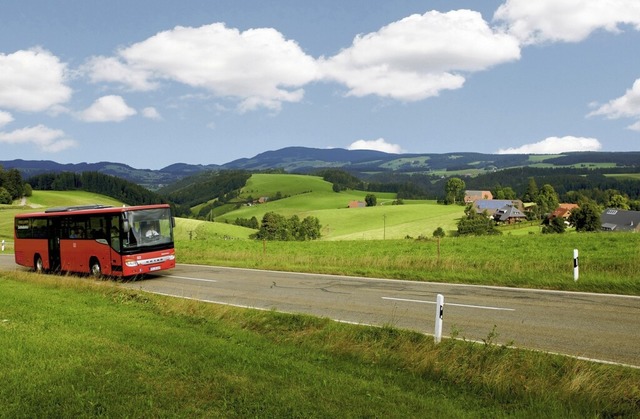 Mit der Konus-Karte knnen Gste kostenlos Bus fahren.  | Foto: Mesenholl/Schwarzwald Tourismus