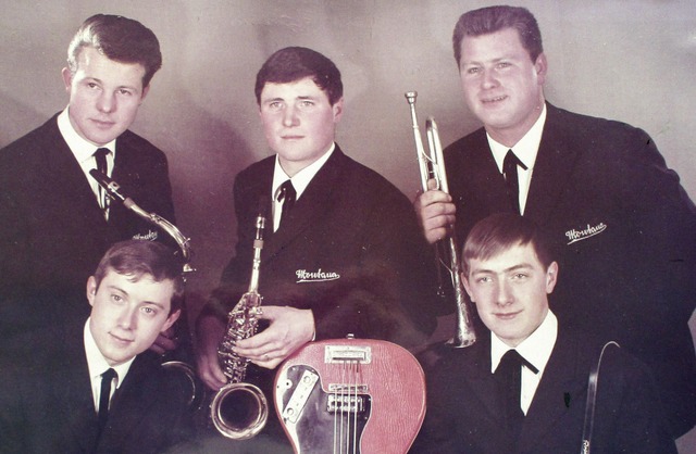 Das Musiker-Quintett Montana im Grndungsjahr 1963  | Foto: PRIVAT - Archiv: Lange