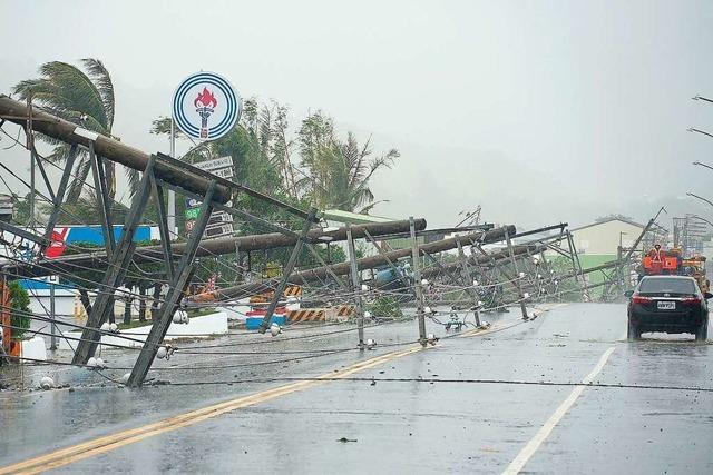 Mindestens 190 Verletzte durch Taifun 