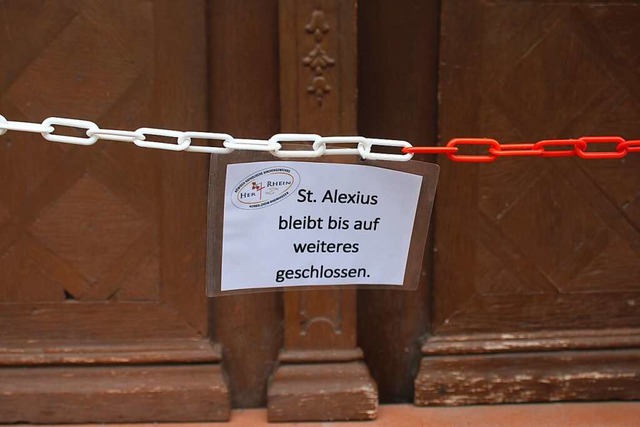 Die St.-Alexius-Kirche in Herbolzheim ...n Dachstuhl. Das Foto ist vom 19. Mai.  | Foto: Annika Sindlinger