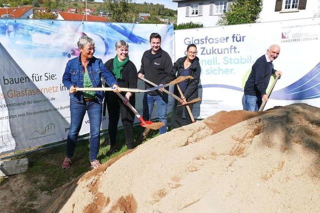 Der Glasfaserausbau in Haagen und Hauingen beginnt