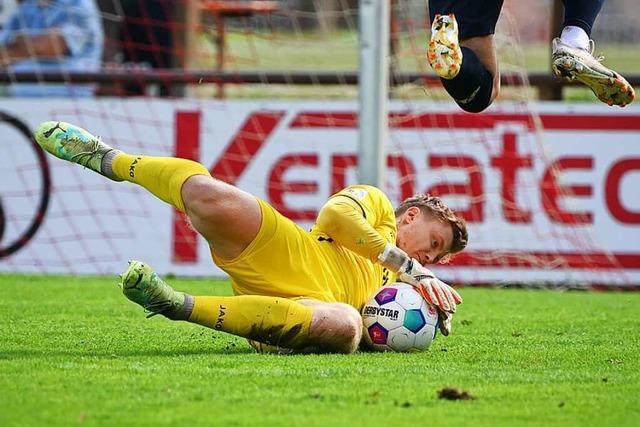 Benedikt Grawe beim Bahlinger SC ins Tor und ins Leben zurckgekehrt