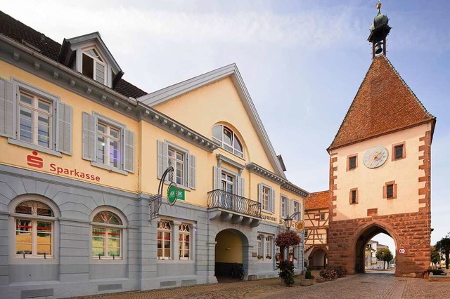 Das umgebaute  Weingut Knab ist eines ... einem Gastronomiebetrieb ein Zuhause.  | Foto: Sparkasse Endingen