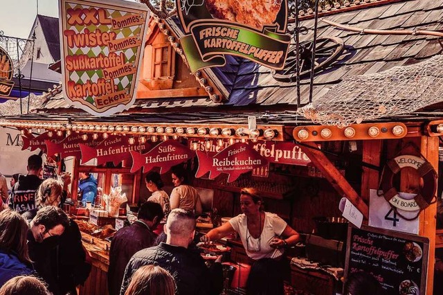 Die Fischmarkt-Tafel ist reich gedeckt.  | Foto: Zurlinden