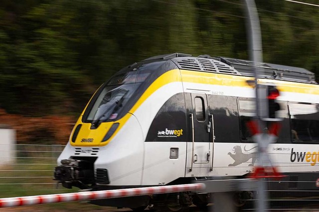 Die Elztalbahn fhrt nicht am Wochenen...dkirch. Es gibt Schienenersatzverkehr.  | Foto: Patrik Mller