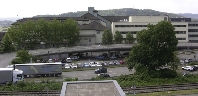 Die Hochrhein-Klinik, das Krankenhaus ... meisten Spitler ffentlicher Trger.  | Foto: Heinz J. Huber