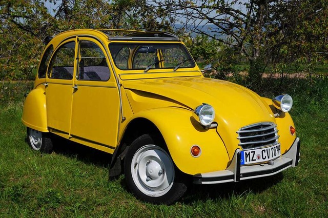 Der Citron 2CV steht fr Freiheit und Genuss.   | Foto:                                 