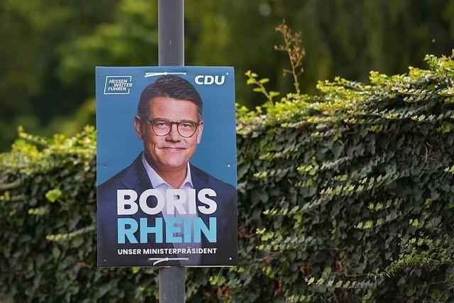Vor der Hessen-Wahl: Dreikampf mit klarem Favoriten