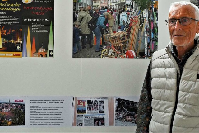 Karl-Friedrich Jundt-Schttle organisi...zu 50 Jahre Gewerbeverein Emmendingen.  | Foto: Sylvia Jahn