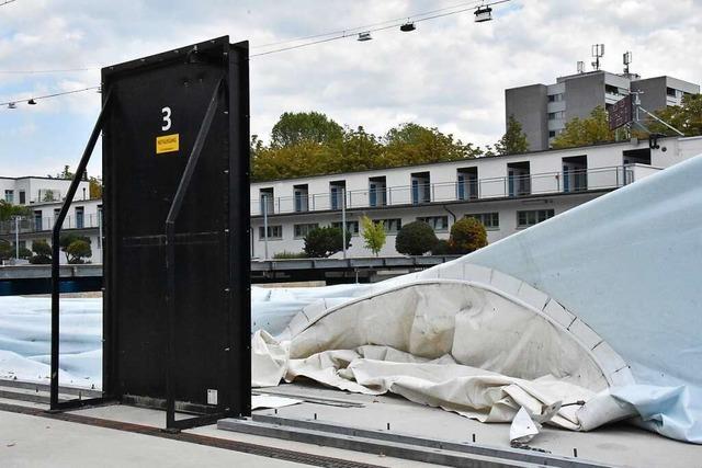 Wie in Basel aus einem Freibad ein Hallenbad gemacht wird
