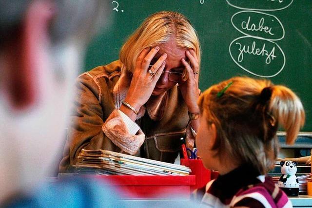Prsident des Lehrerverbands sieht Schulen kurz vor dem Burnout