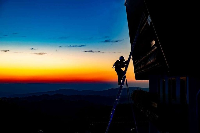 Feuerwehrbung auf dem Michelehof am Thurner.  | Foto: Felix Walter