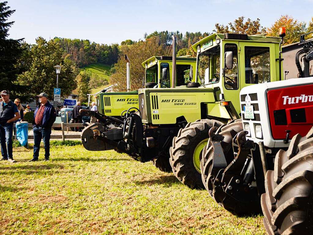 Zum zweiten Mal lud die Feuerwehr Eschbach am vergangenen Wochenende zum Bulldog-Sundig.