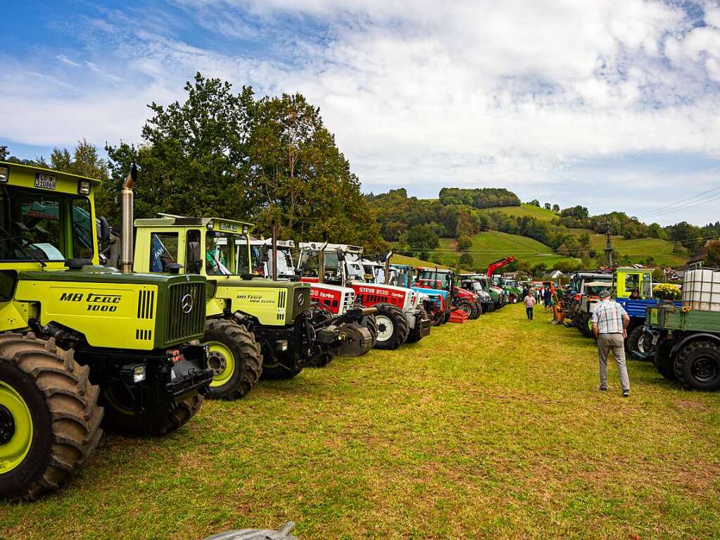 Zum zweiten Mal lud die Feuerwehr Eschbach am vergangenen Wochenende zum Bulldog-Sundig.