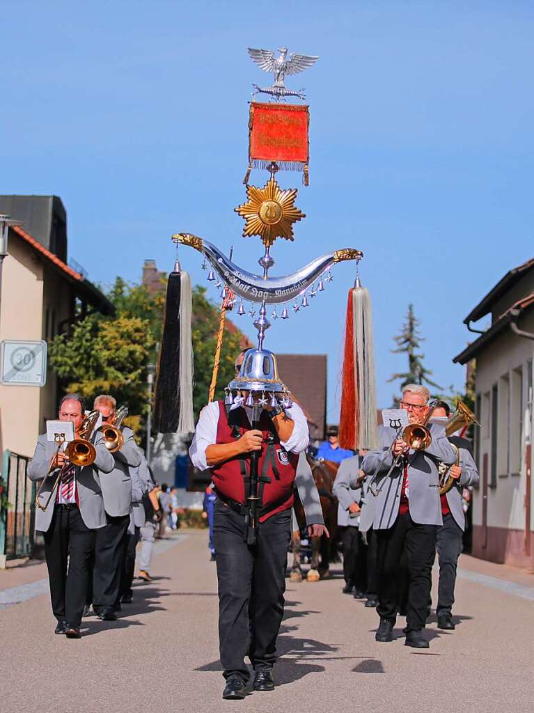 Der Jubilumsumzug am Sonntag