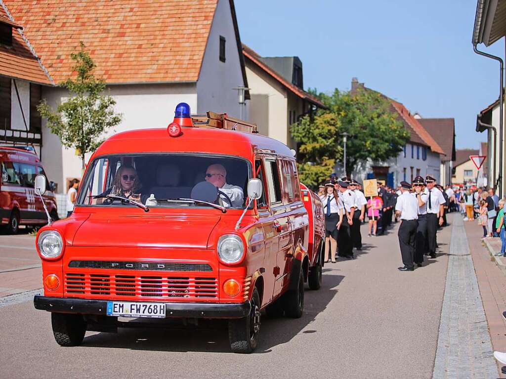 Der Jubilumsumzug am Sonntag