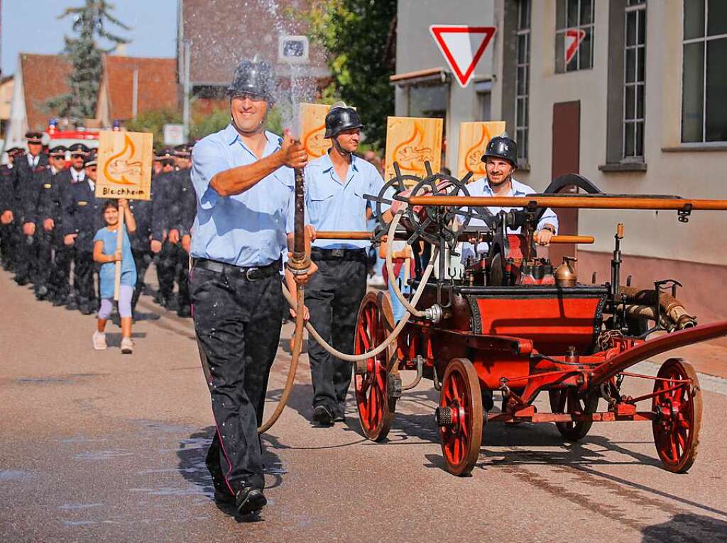 Der Jubilumsumzug am Sonntag