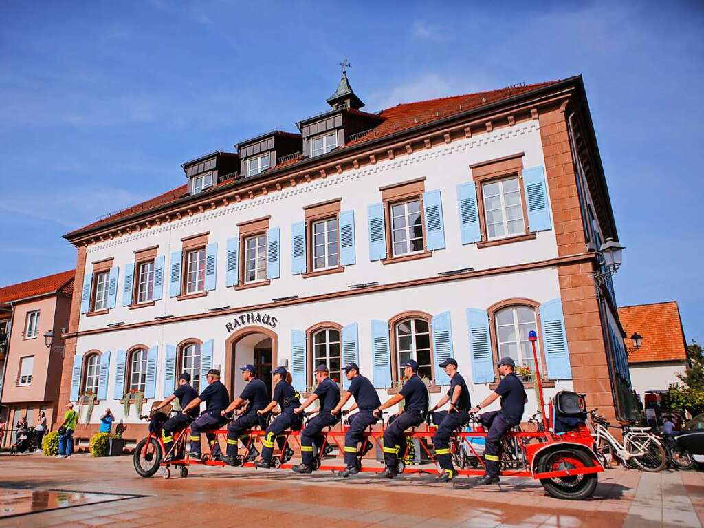 Der Jubilumsumzug am Sonntag