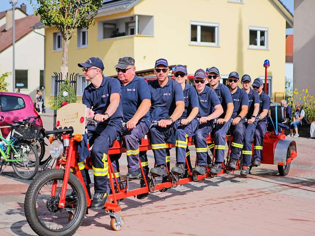 Der Jubilumsumzug am Sonntag