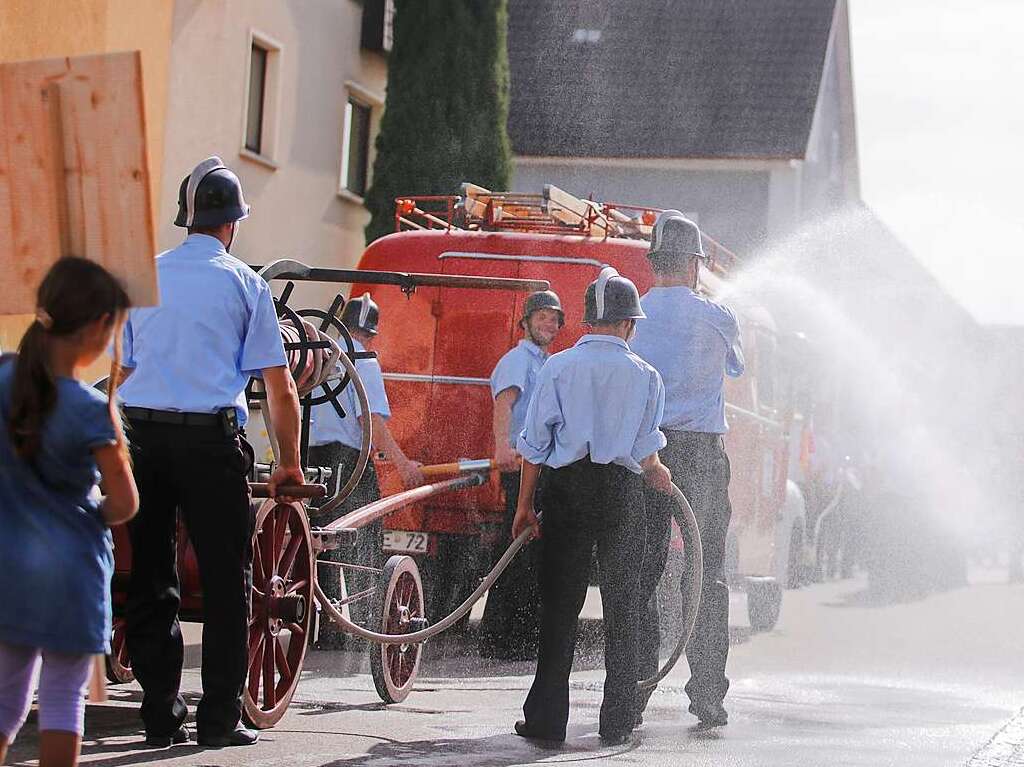 Der Jubilumsumzug am Sonntag