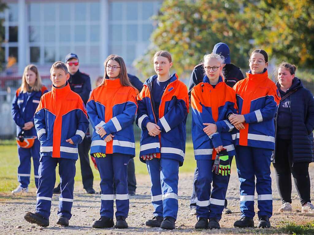 Die Olympiade der Jugendfeuerwehr am Samstag.