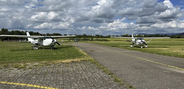 Wird auf mittlere Sicht wohl fr die E...das Areal des Offenburger Flugplatzes.  | Foto: Suwa
