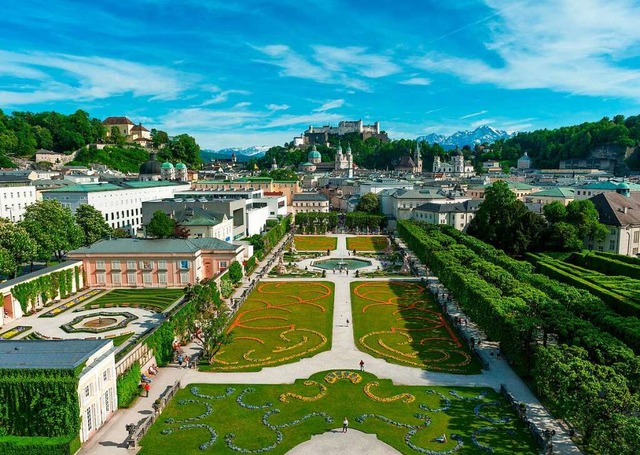 Charmante Heimatstadt Mozarts: Panoramablick ber Salzburg  | Foto: Tourismus Salzburg