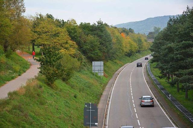 Die Zollfreie Strae zwischen Lrrach und Weil am Rhein hat sich als Verbindung bewhrt