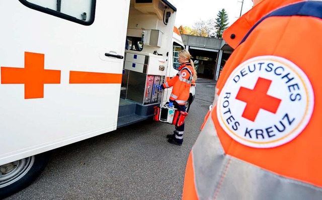 Das Rheinfelder Deutsche Rote Kreuz be...sdienst. Der Vorstand will das ndern.  | Foto: Bernd Weissbrod