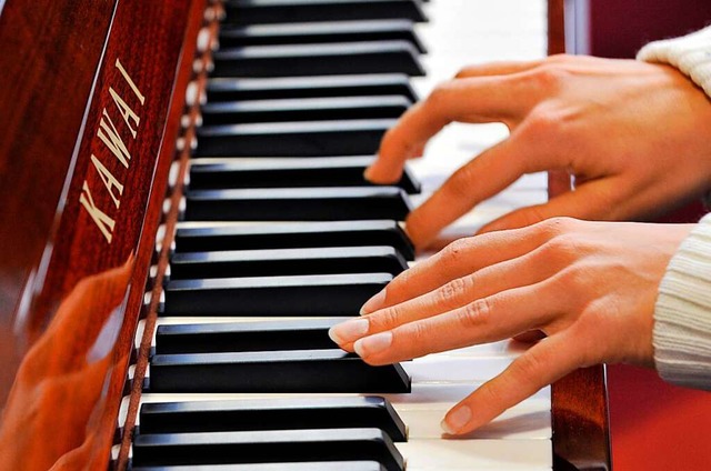 Der Musikstil Ragtime ist in den USA e... vor allem fr Klavierspiele verfasst.  | Foto: Patrick Seeger (dpa)