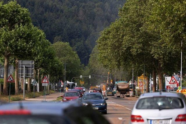 Freiburger Straße in Waldkirch bleibt vorerst eine Baustelle