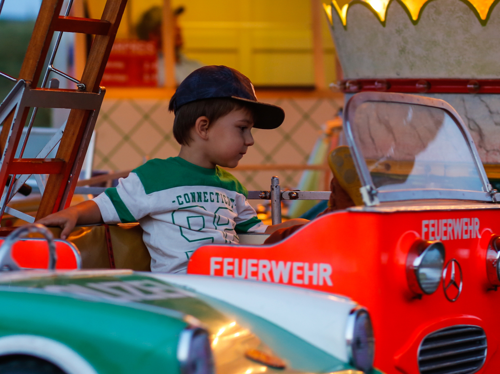 Am Montag endete das Feuerwehr-Jubilum mit Kindernachmittag, Hock und dem Wettbewerb „Ringsheim sucht den schnellsten Lschzug“.