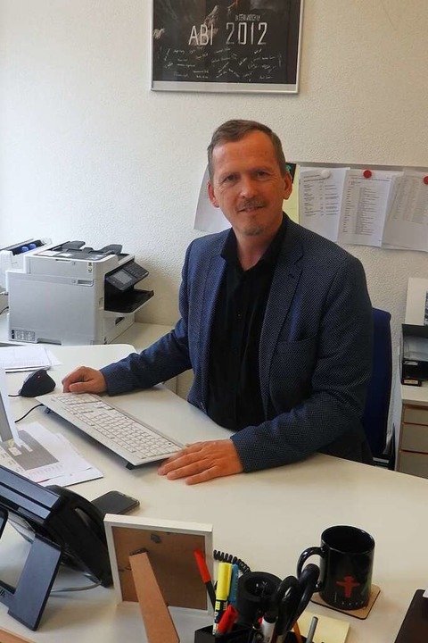 Stefan Windisch an seinem neuen Arbeitsplatz  | Foto: Bianca Flier