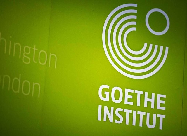 Das Goethe-Institut steht in der Kritik.  | Foto: Fabian Sommer (dpa)