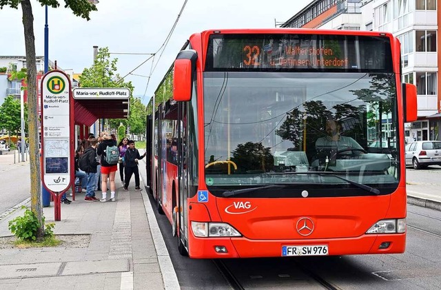Die Taktung der Busse wurde angepasst ...chluss-Bus knftig leichter erreichen.  | Foto: Thomas Kunz