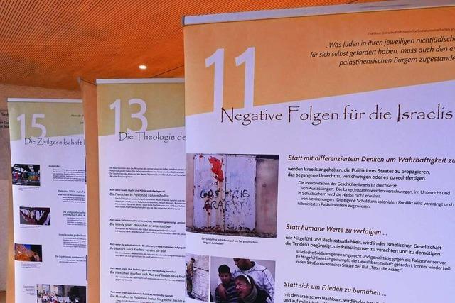 In Waldkirch endet die Ausstellung zum Nahost-Konflikt mit einer gemischten Bilanz
