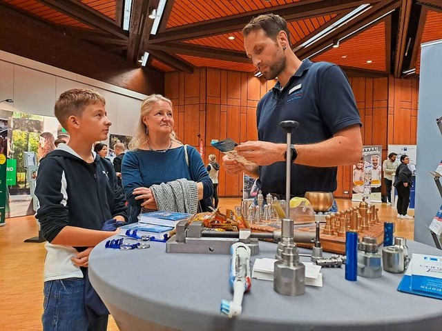 Benedikt und Ricarda Lebtik fanden an ...4-jhrigen Realschler gefallen haben.  | Foto: Verena Pichler