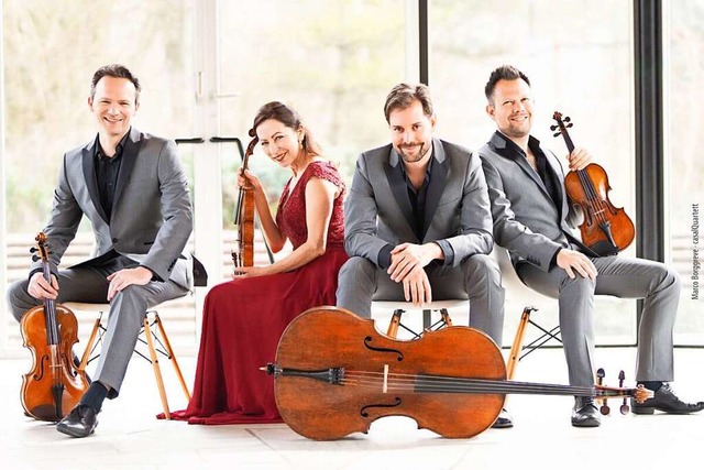 Mit dem Casal-Quartett startet am 19. ...;Konzerte in der Martinskirche&#8220;.  | Foto: Marco Borggreve casalQuartett