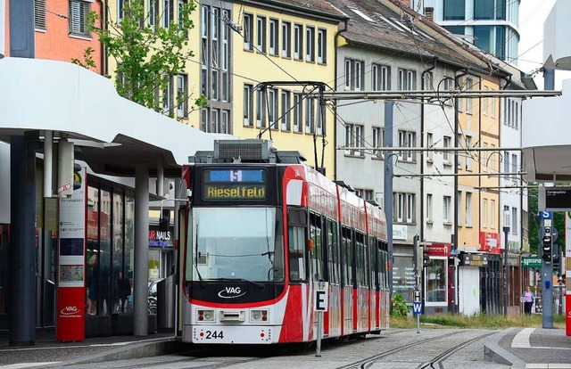 Erneut hat sich auf dem Friedrichring ...iner Straenbahn ereignet. Symbolbild.  | Foto: Ingo Schneider