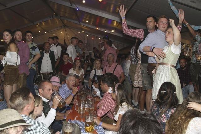 Gste feierten znftig das Oktoberfest